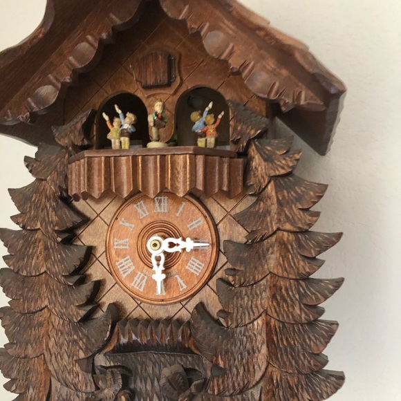 Hummel German Cuckoo Clock Wood. Black Forest